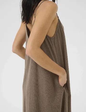 Rochie medie My Essential Wardrobe, maro