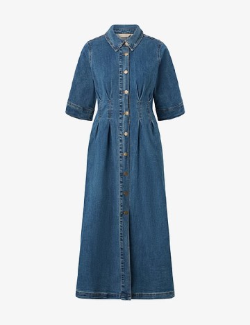 Rochie lunga Culture, albastru