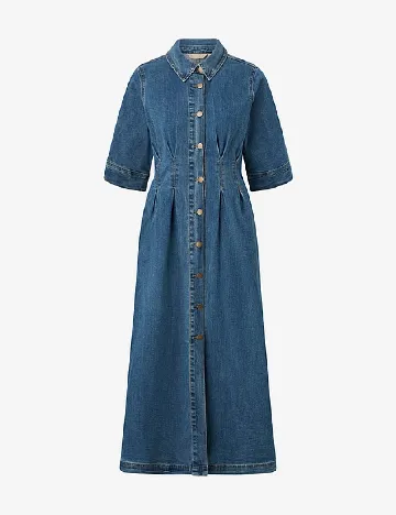 Rochie lunga Culture, albastru
