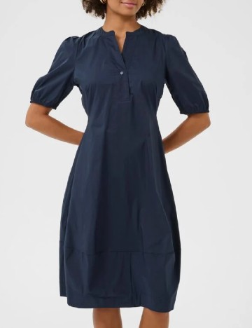 Rochie medie Culture, bleumarin
