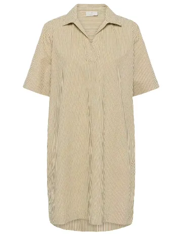 Rochie scurta Kaffe, crem