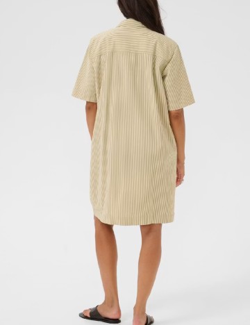 Rochie scurta Kaffe, crem