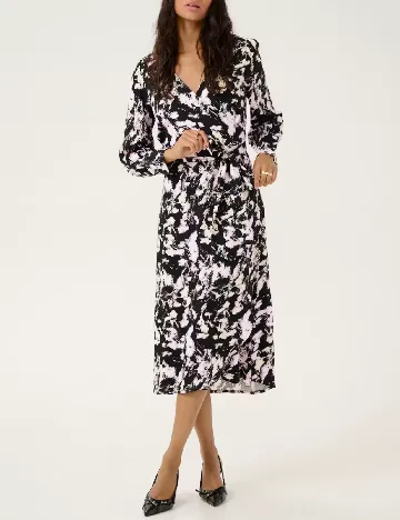 Rochie medie Kaffe, mix culori