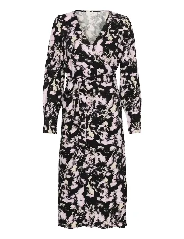 Rochie medie Kaffe, mix culori