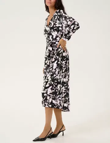 Rochie medie Kaffe, mix culori