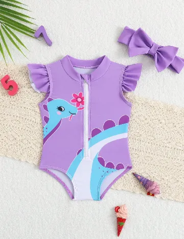Costum de baie Shein Kids, mov