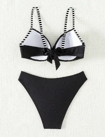 Costum de baie SHEIN, negru