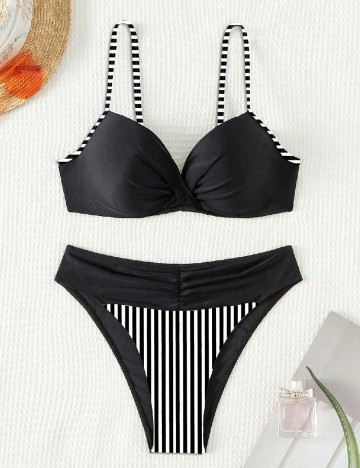 Costum de baie SHEIN, negru