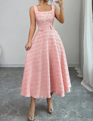 Rochie lunga SHEIN, roz