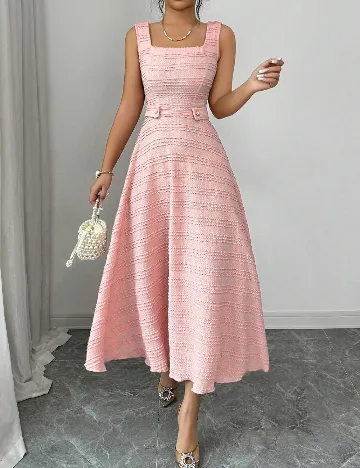 Rochie lunga SHEIN, roz