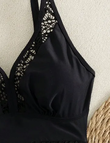 Costum de baie SHEIN, negru