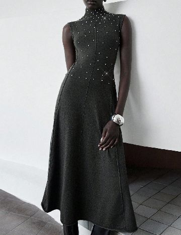 Rochie medie SHEIN, gri