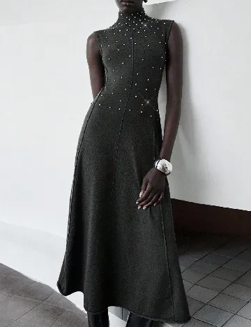 Rochie medie SHEIN, gri
