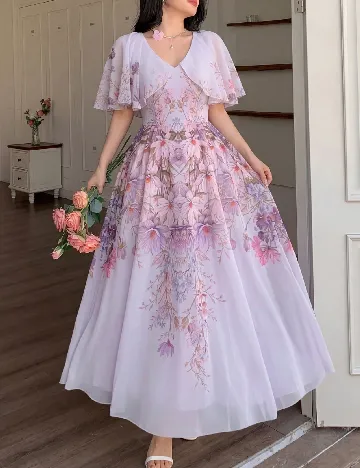 Rochie lunga SHEIN, roz