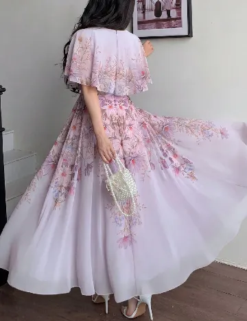 Rochie lunga SHEIN, roz