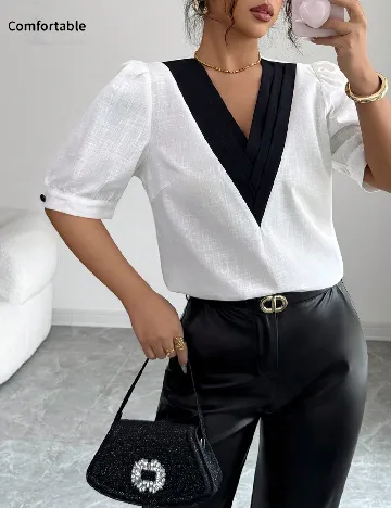 Bluza SHEIN, alb