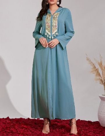 Rochie lunga SHEIN, turcoaz