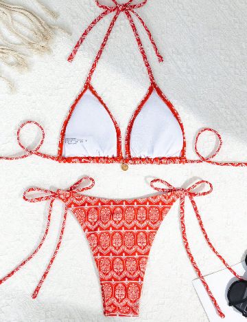 Costum de baie SHEIN, rosu