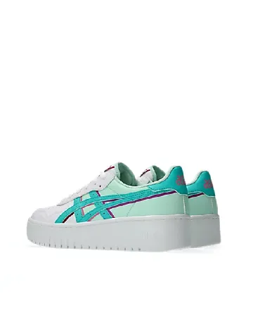 Adidasi Asics, alb/verde
