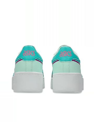 Adidasi Asics, alb/verde