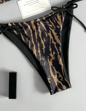 Costum de baie SHEIN, animal print