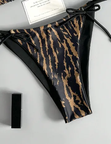 Costum de baie SHEIN, animal print