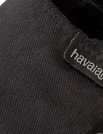 Espadrile havaianas, negru