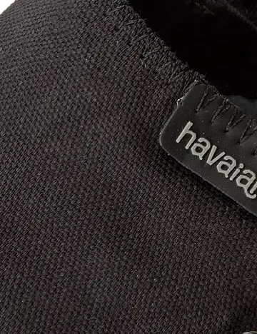 Espadrile havaianas, negru