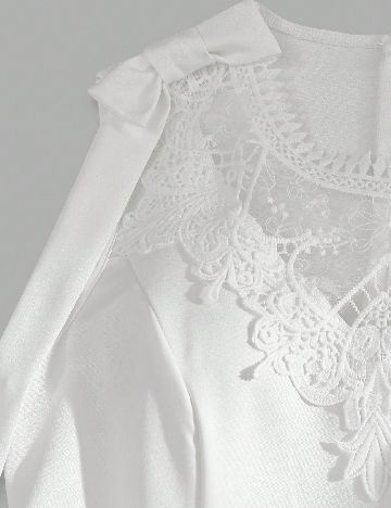 Rochie scurta SHEIN, alb