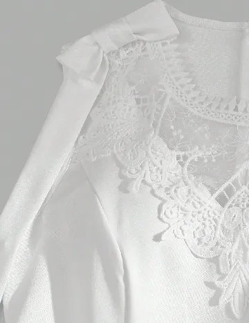 Rochie scurta SHEIN, alb