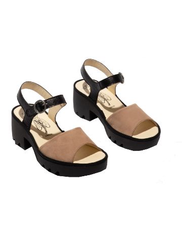 Sandale Fly London, maro