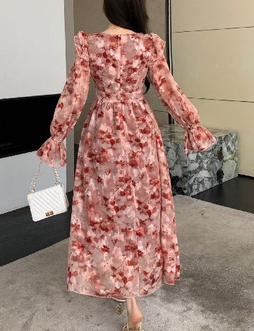Rochie medie Dazy, floral print