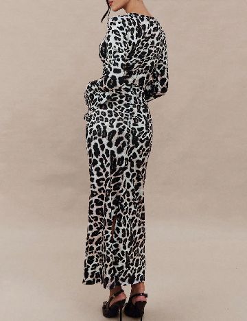 Rochie lunga SHEIN, animal print