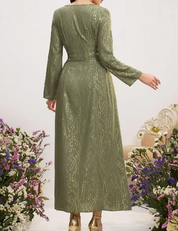 Rochie lunga SHEIN, verde