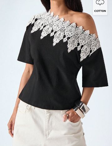 Bluza SHEIN, negru