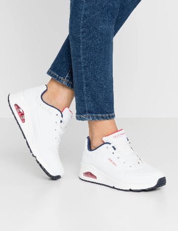 Adidasi SKECHERS, alb