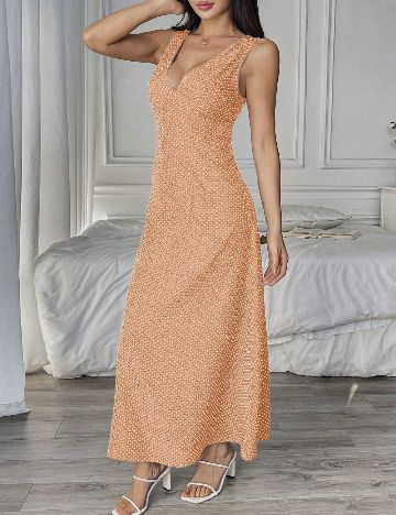Rochie lunga SHEIN, portocaliu