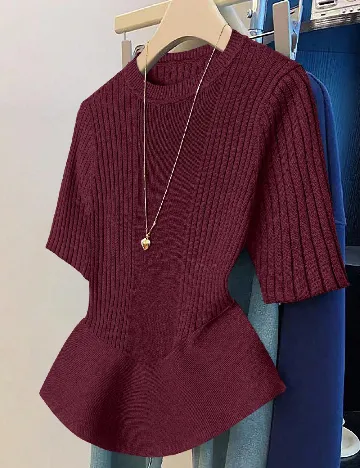 Bluza SHEIN, grena