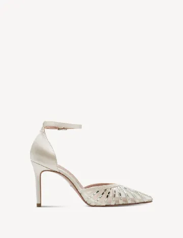 Pantofi Tamaris, ecru