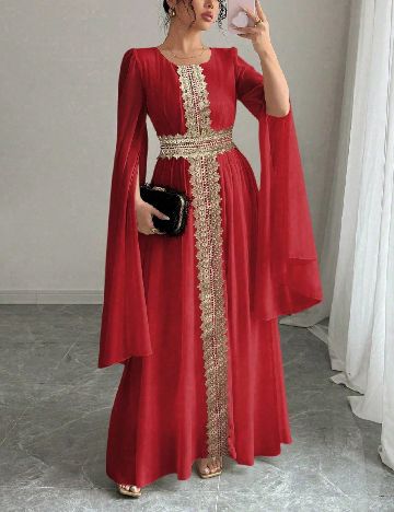 Rochie lunga SHEIN, rosu