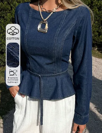 Bluza Dazy, albastru
