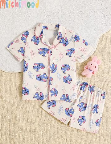 Pijama Shein Kids, mix culori