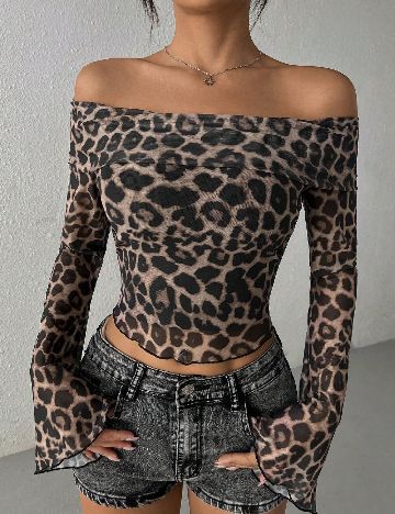 Bluza SHEIN, animal print