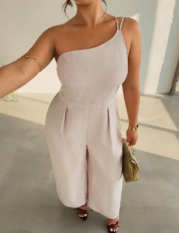Salopeta SHEIN CURVE, bej