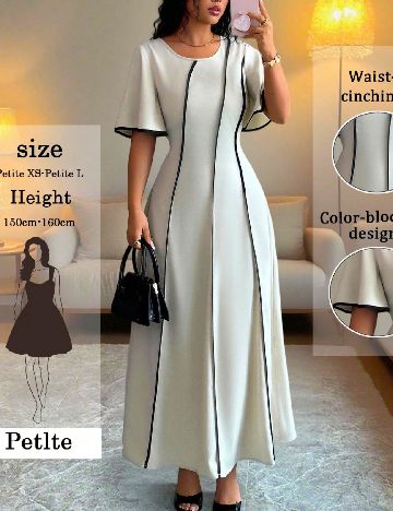Rochie lunga SHEIN, bej