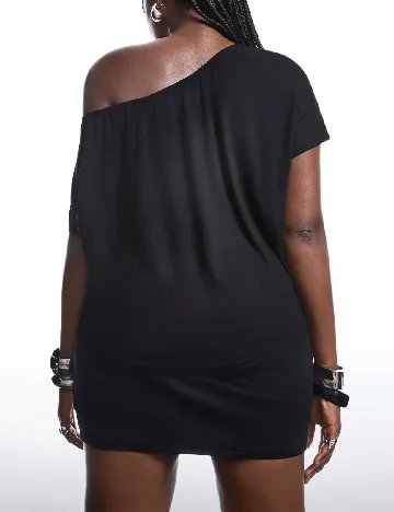 Rochie scurta SHEIN CURVE, negru