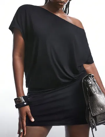 Rochie scurta SHEIN CURVE, negru