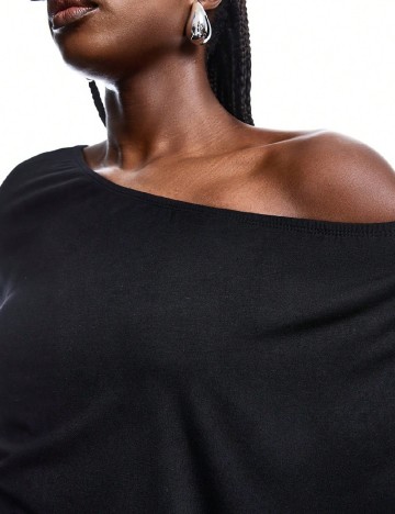 Rochie scurta SHEIN CURVE, negru