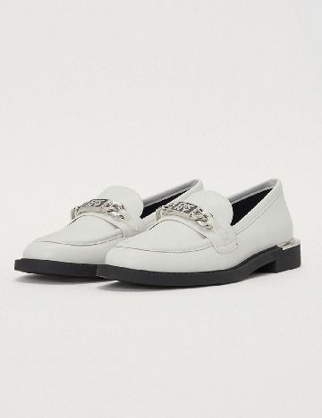 Mocasini DKNY, ecru