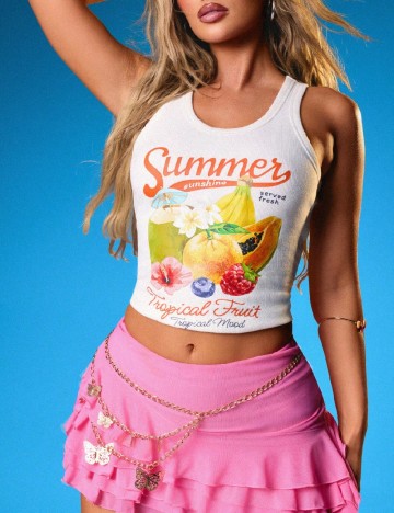 Top Missguided, alb